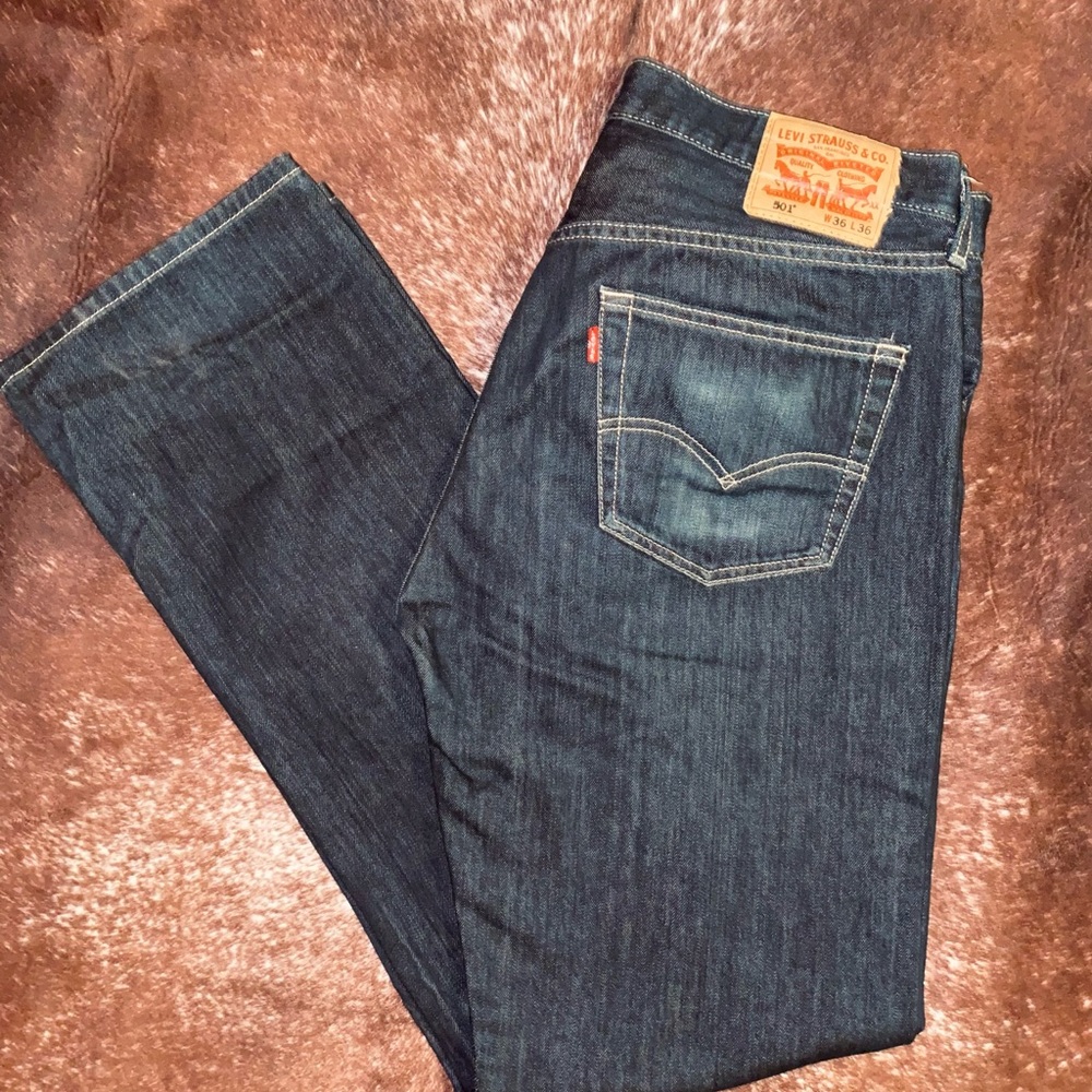Levi's Dark Blue Men's Jeans